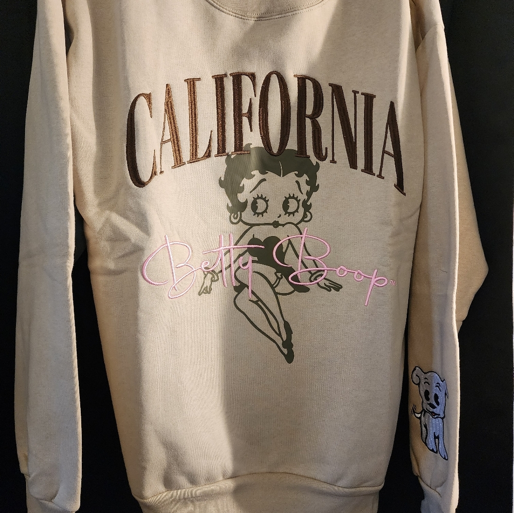 Betty boop  California Sweater New* XL